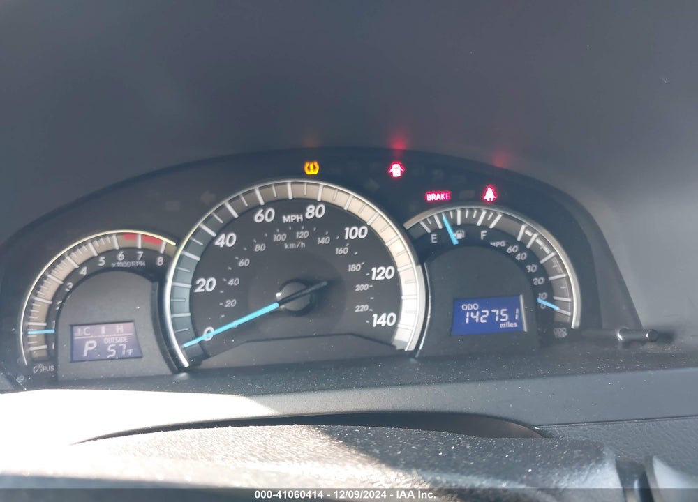 2012 TOYOTA CAMRY SE VIN: 4T1BF1FK6CU071752