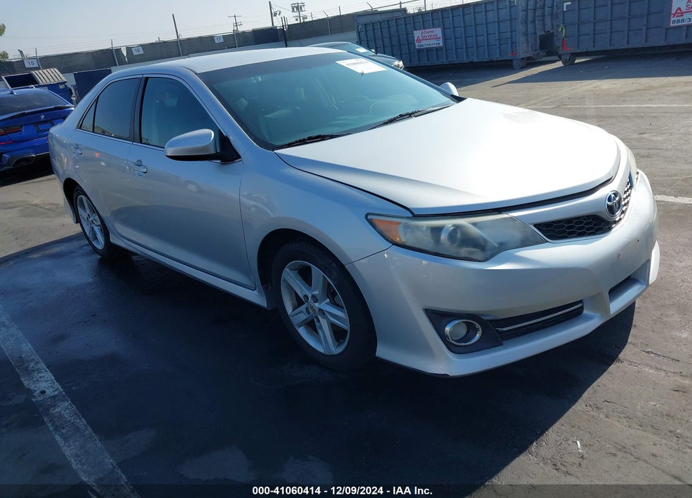 2012 TOYOTA CAMRY SE VIN: 4T1BF1FK6CU071752