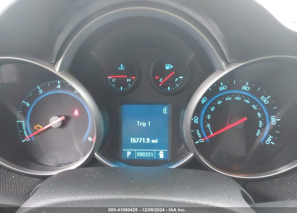 2011 CHEVROLET CRUZE 1LT VIN: 1G1PF5S92B7241003