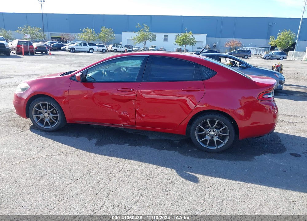 2013 DODGE DART SXT VIN: 1C3CDFBA6DD300347