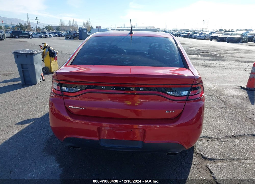 2013 DODGE DART SXT VIN: 1C3CDFBA6DD300347