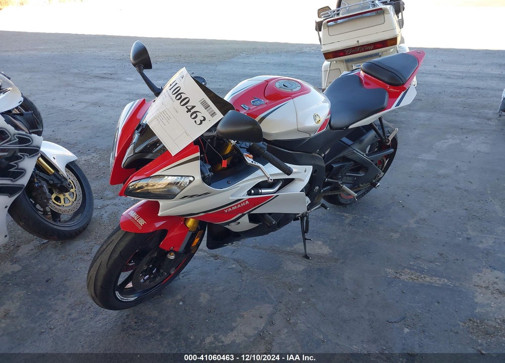 2012 YAMAHA YZFR6 VIN: JYARJ16E1CA026498