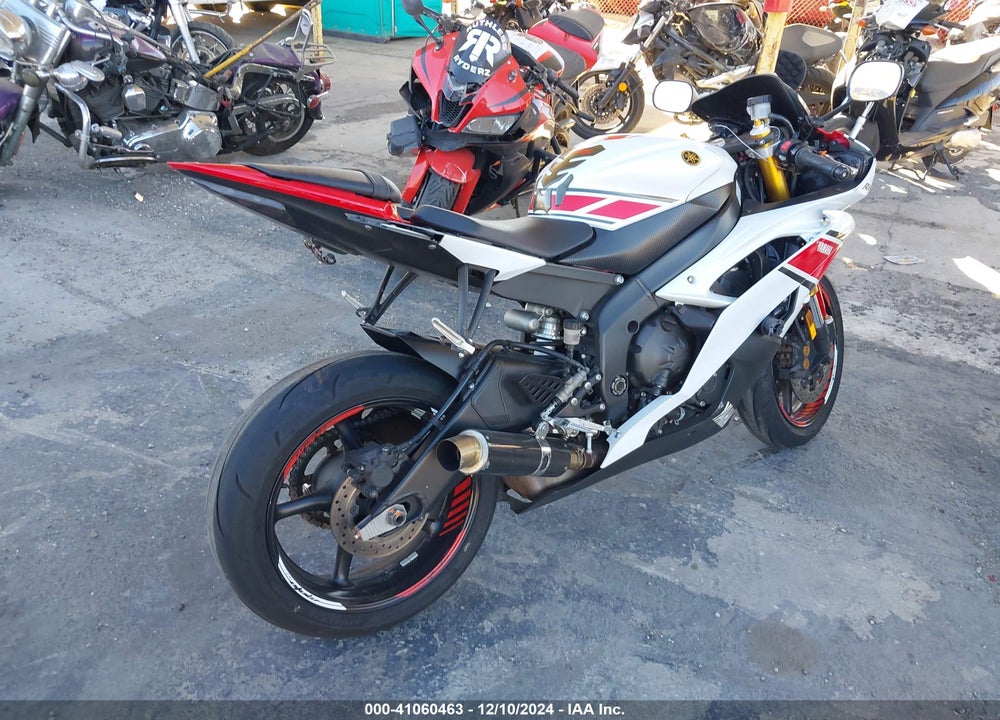 2012 YAMAHA YZFR6 VIN: JYARJ16E1CA026498