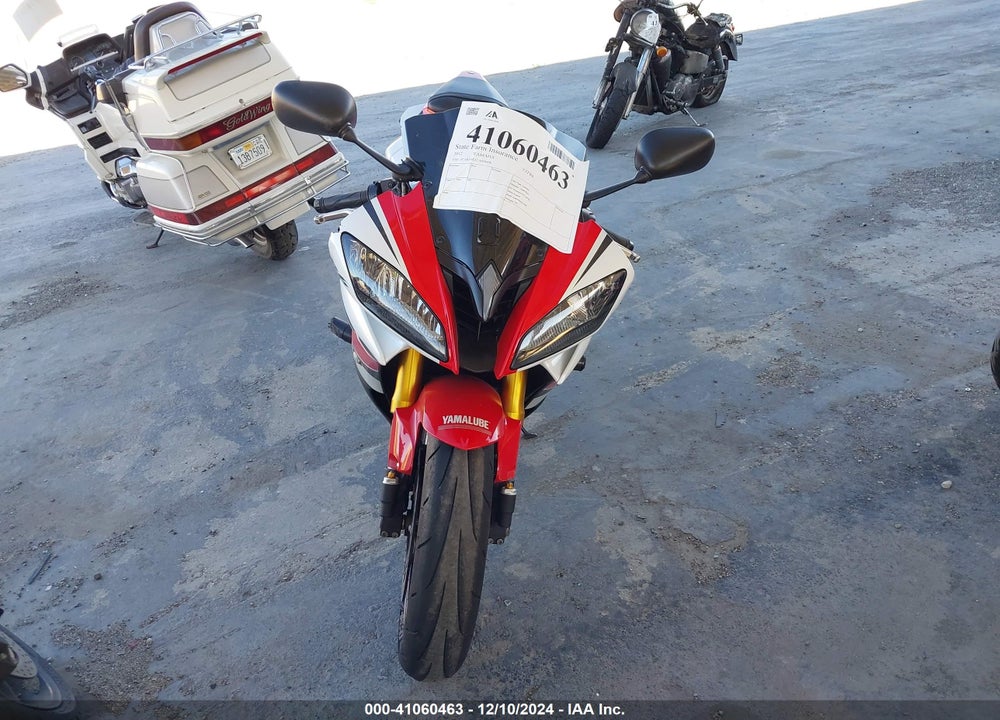 2012 YAMAHA YZFR6 VIN: JYARJ16E1CA026498