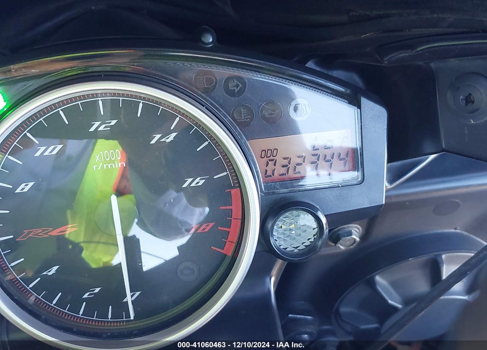 2012 YAMAHA YZFR6 VIN: JYARJ16E1CA026498