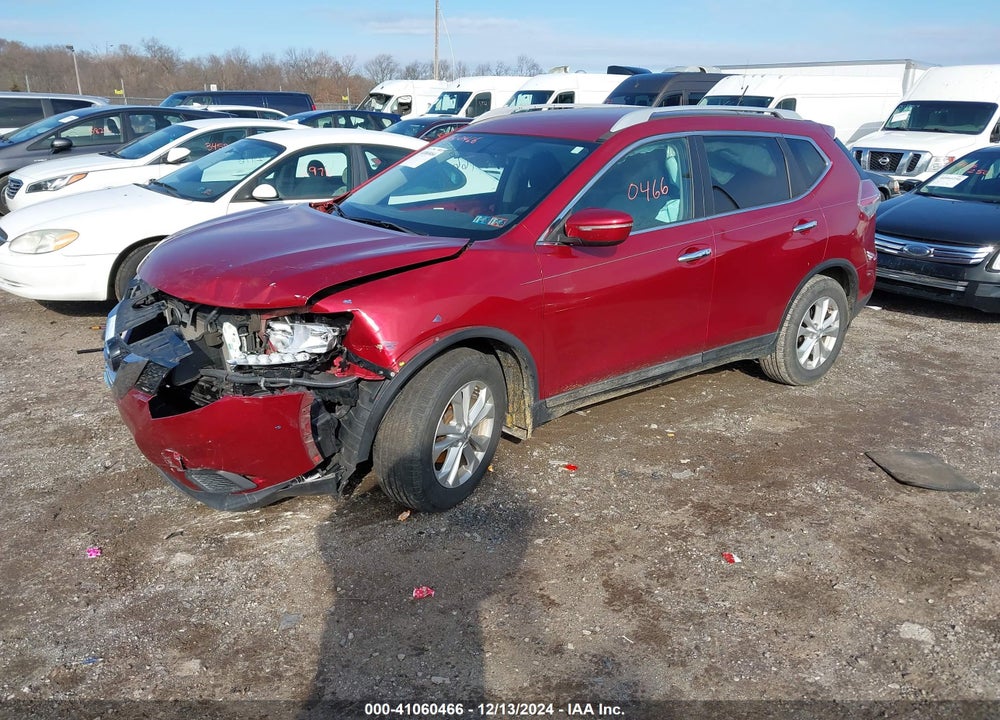 2015 NISSAN ROGUE SV VIN: 5N1AT2MT1FC799916