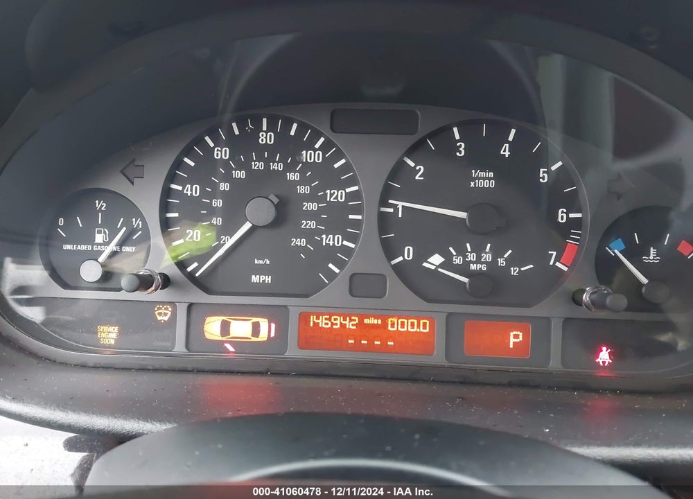 2004 BMW 325I VIN: WBAET37444NJ96036