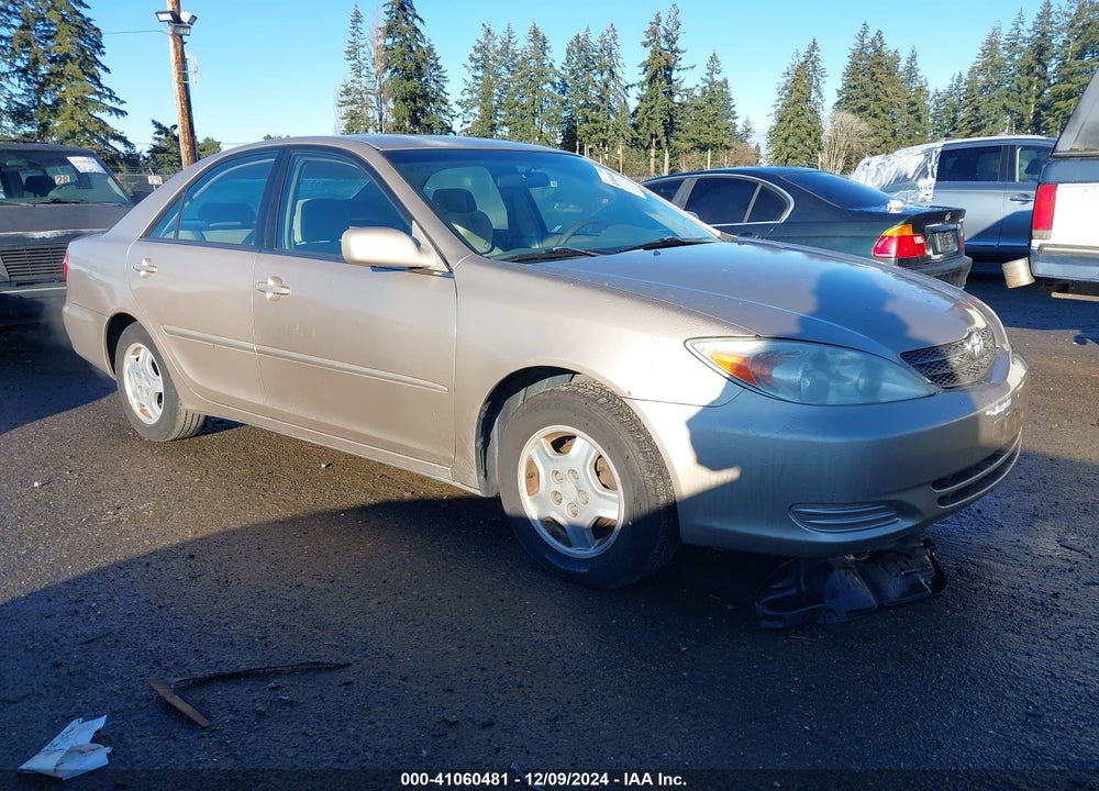 2002 TOYOTA CAMRY LE V6 VIN: 4T1BF32K52U521228