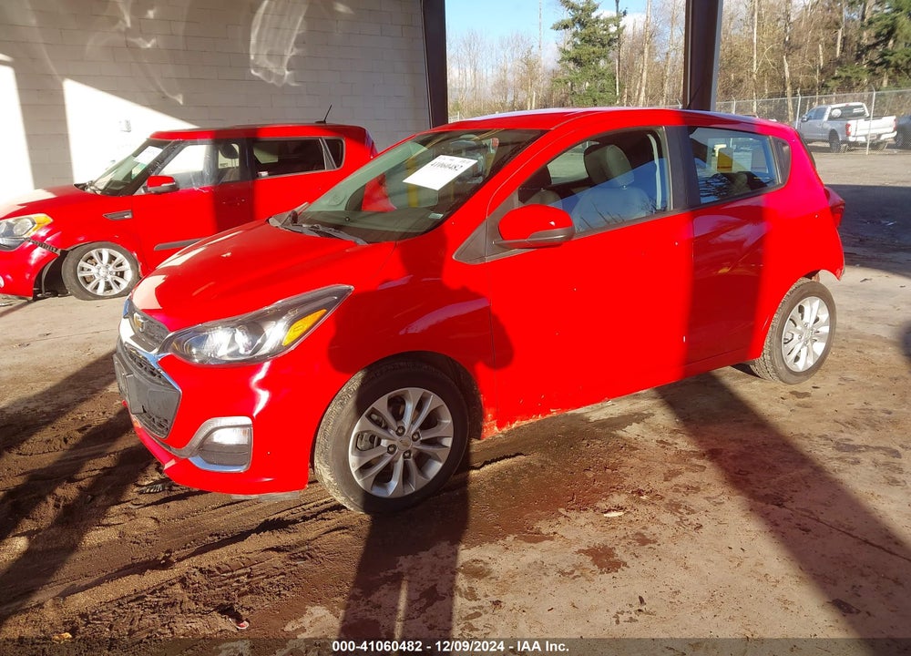 2021 CHEVROLET SPARK FWD 1LT AUTOMATIC VIN: KL8CD6SA1MC747811