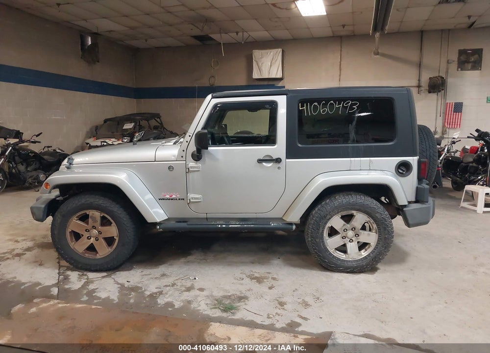 2008 JEEP WRANGLER SAHARA VIN: 1J4FA54108L598828