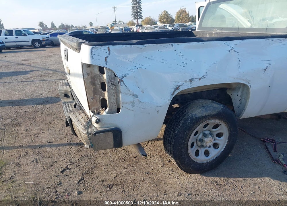 2007 CHEVROLET SILVERADO 1500 WORK TRUCK VIN: 1GCEC14087Z630867