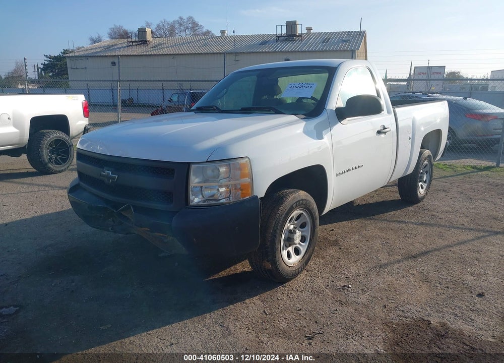 2007 CHEVROLET SILVERADO 1500 WORK TRUCK VIN: 1GCEC14087Z630867