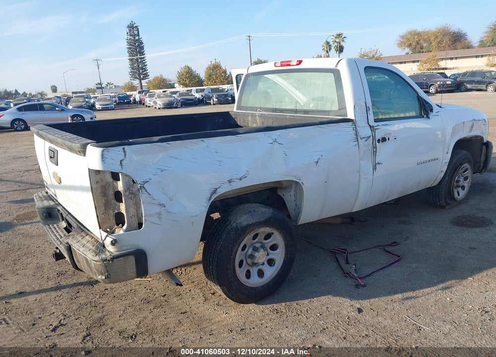 2007 CHEVROLET SILVERADO 1500 WORK TRUCK VIN: 1GCEC14087Z630867