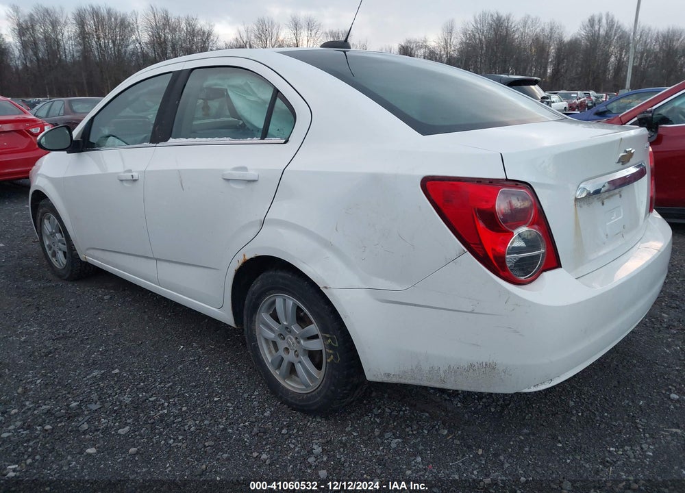 2015 CHEVROLET SONIC LT AUTO VIN: 1G1JC5SH3F4110157