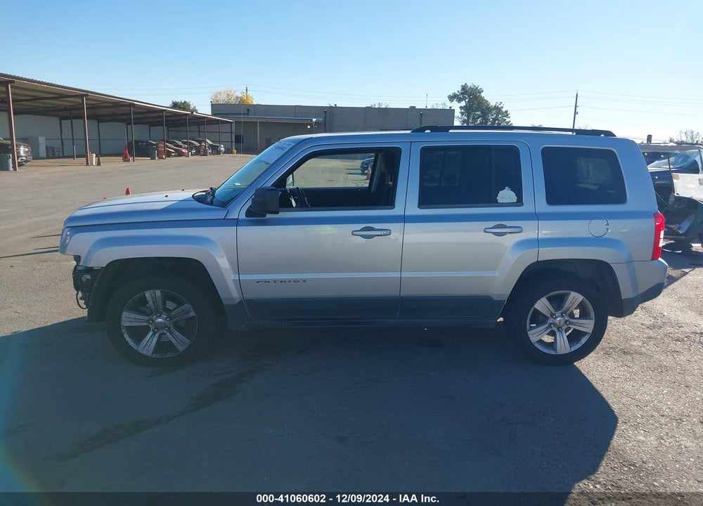 2012 JEEP PATRIOT LATITUDE VIN: 1C4NJPFA3CD567344