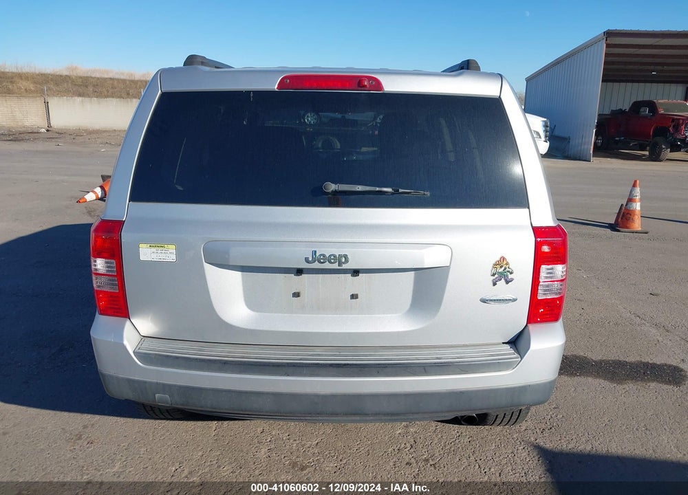2012 JEEP PATRIOT LATITUDE VIN: 1C4NJPFA3CD567344