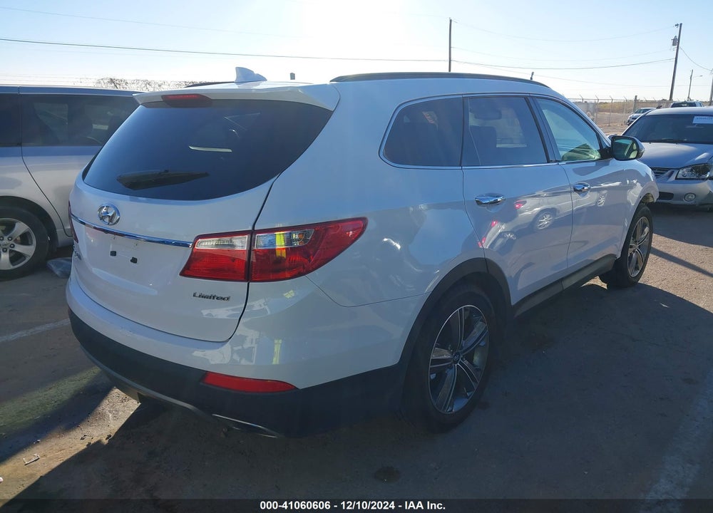 2013 HYUNDAI SANTA FE LIMITED VIN: KM8SR4HF9DU013208