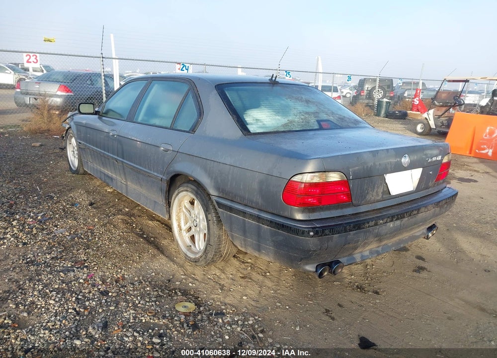 2001 BMW 740IL VIN: WBAGH83461DP33990