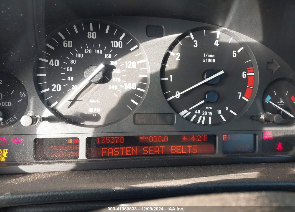 2001 BMW 740IL VIN: WBAGH83461DP33990