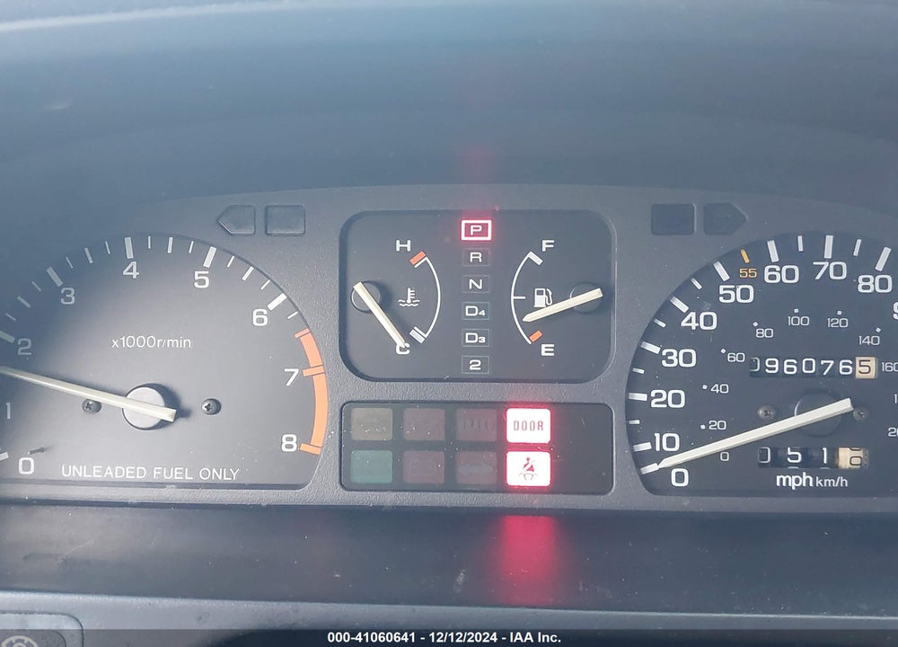 1991 HONDA CIVIC LX VIN: JHMED3650MS021003