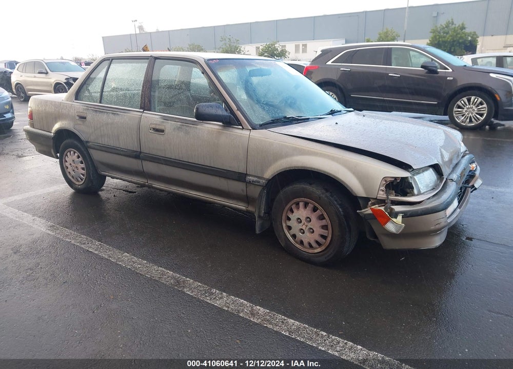 1991 HONDA CIVIC LX VIN: JHMED3650MS021003