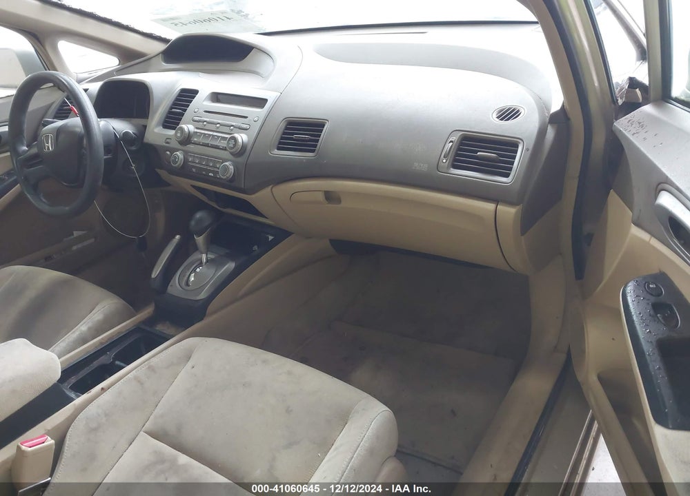 2008 HONDA CIVIC LX VIN: 1HGFA165X8L014340
