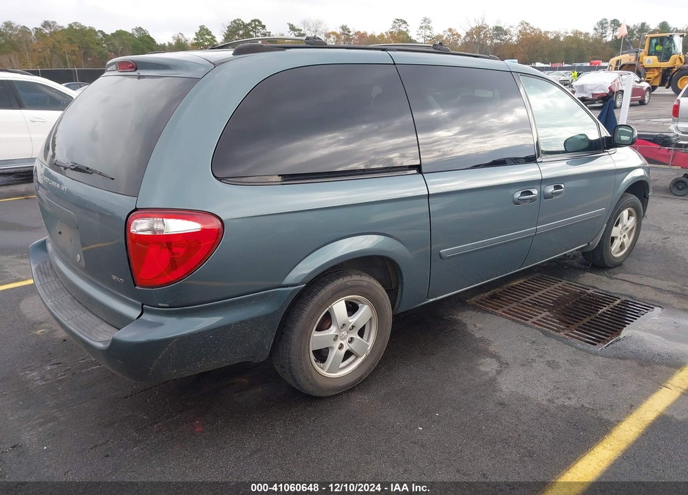 2006 DODGE GRAND CARAVAN SXT VIN: 2D4GP44L66R601095