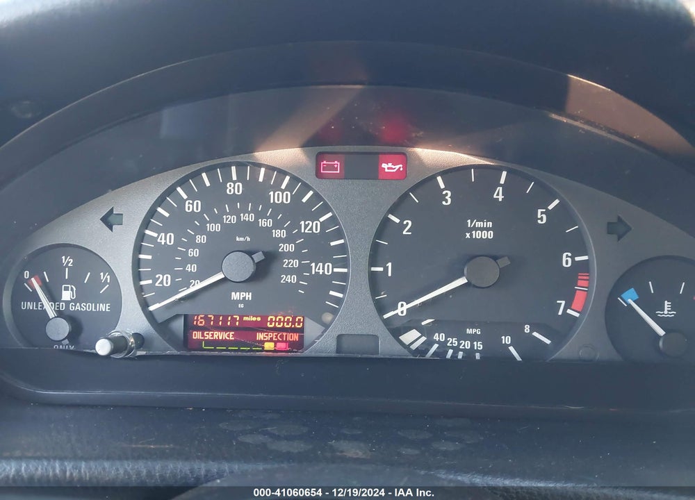1996 BMW 328 IS AUTOMATIC VIN: WBABG2320TET31842