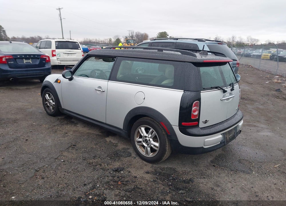 2012 MINI COOPER CLUBMAN VIN: WMWZF3C58CT189382