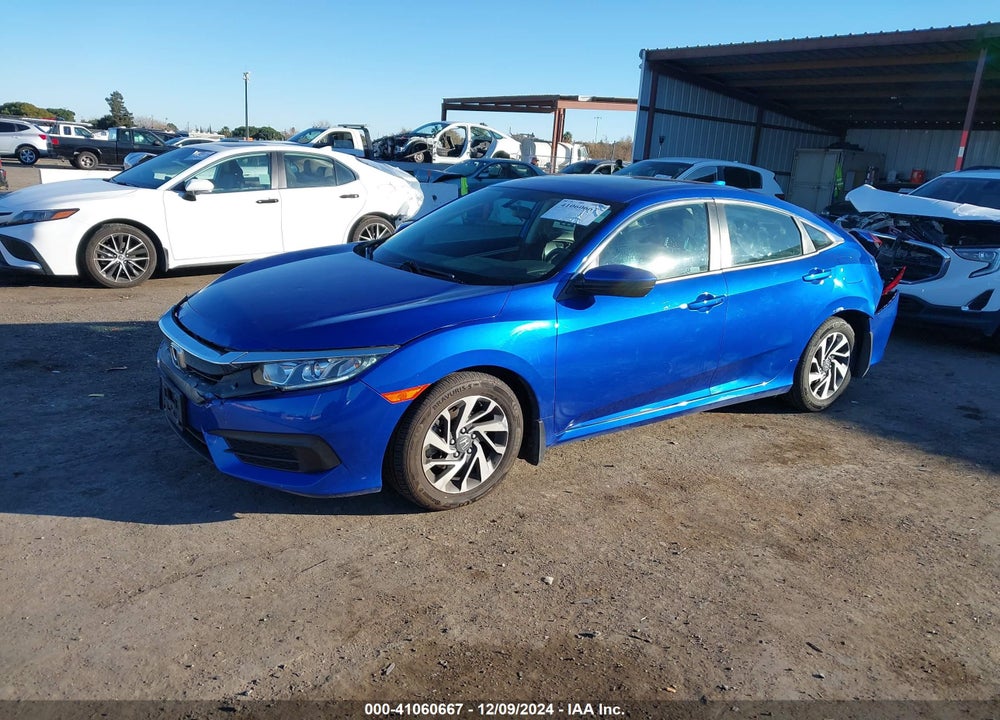 2018 HONDA CIVIC EX VIN: 19XFC2F7XJE039060