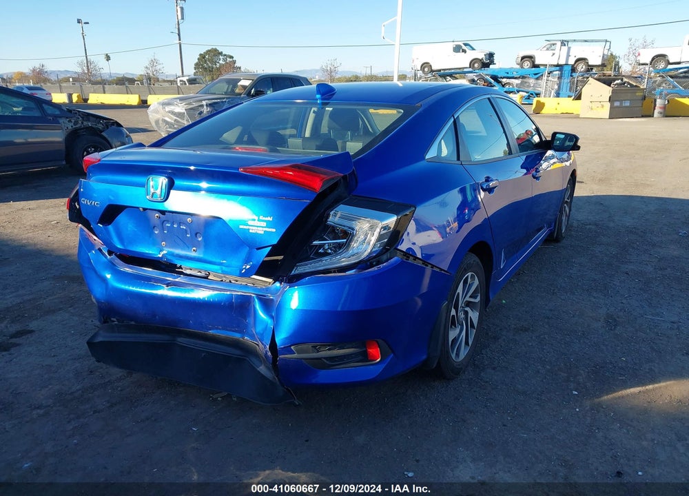 2018 HONDA CIVIC EX VIN: 19XFC2F7XJE039060