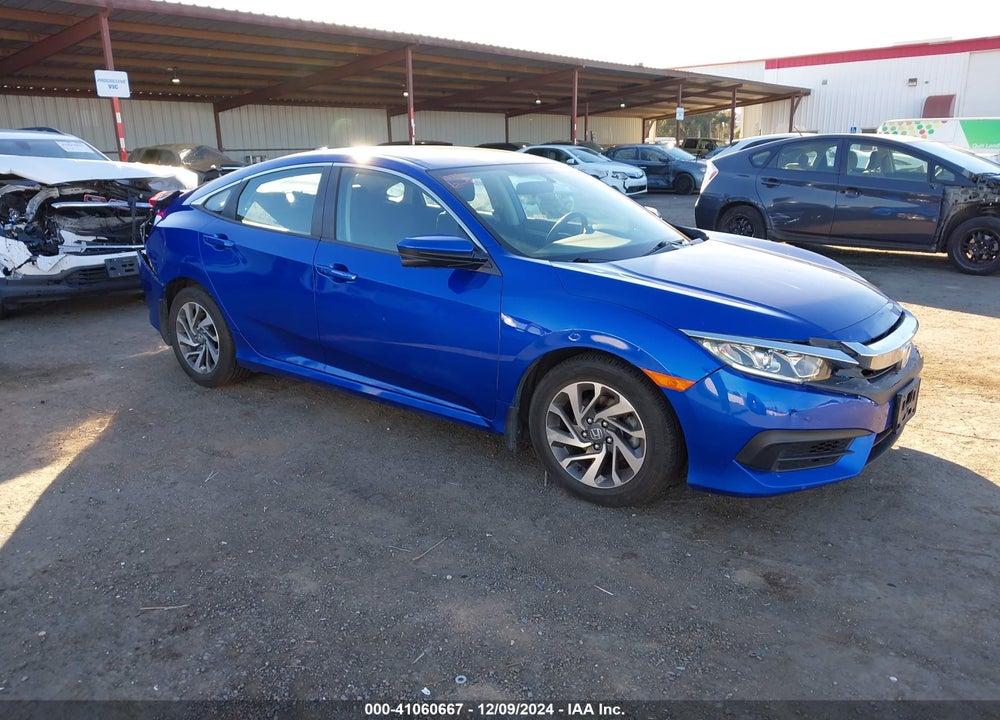 2018 HONDA CIVIC EX VIN: 19XFC2F7XJE039060