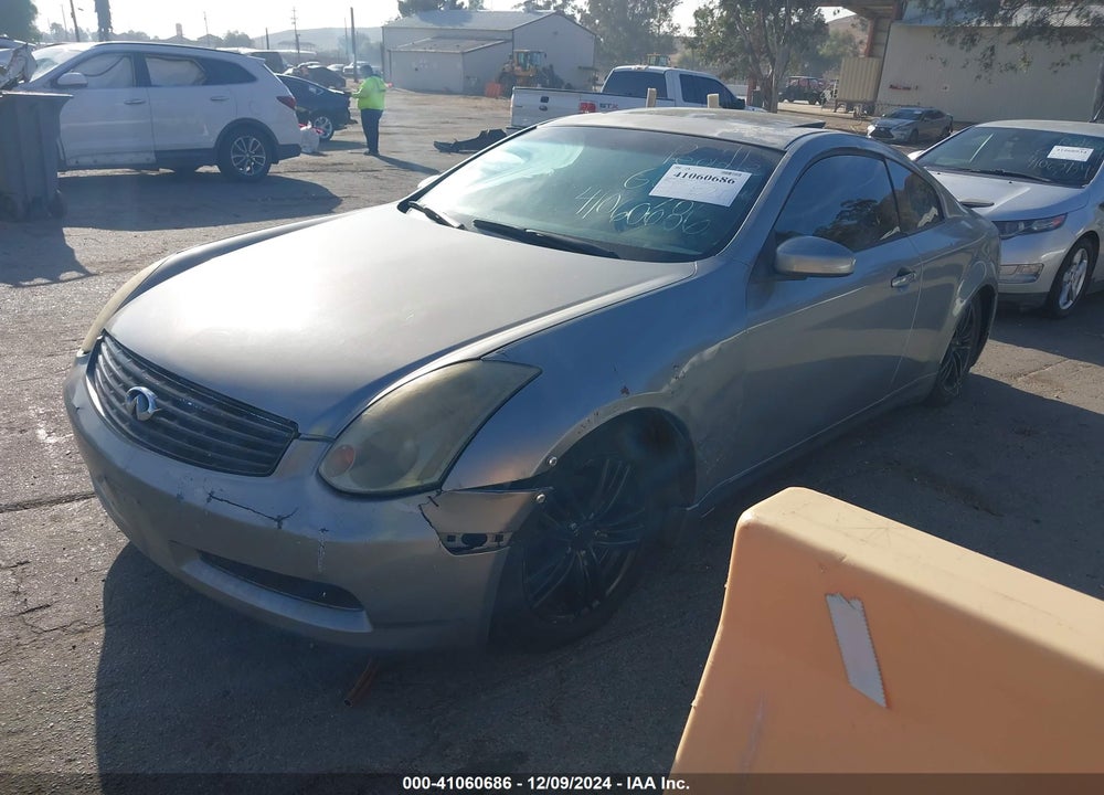 2003 INFINITI G35 BASE W/LEATHER VIN: JNKCV54E53M218187