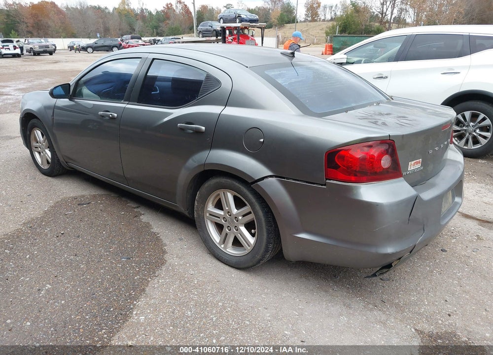 2012 DODGE AVENGER SXT VIN: 1C3CDZCB6CN235226