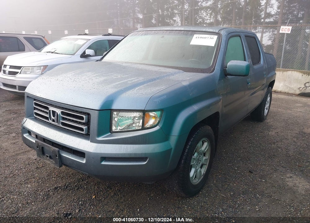 2007 HONDA RIDGELINE RTL VIN: 2HJYK16527H533474