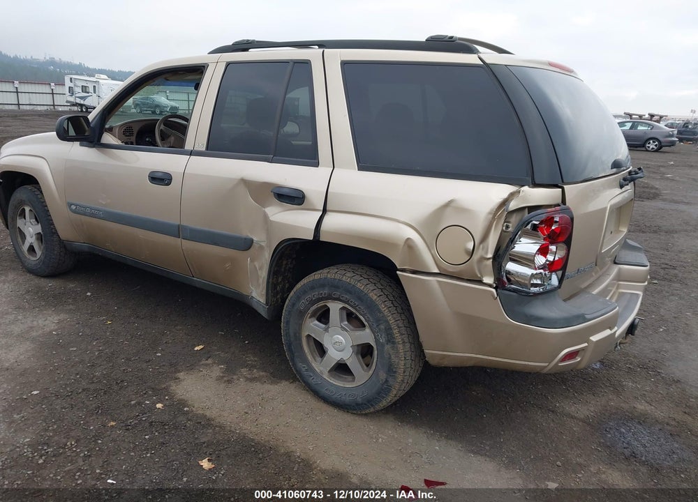2004 CHEVROLET TRAILBLAZER LS VIN: 1GNDT13S642238299