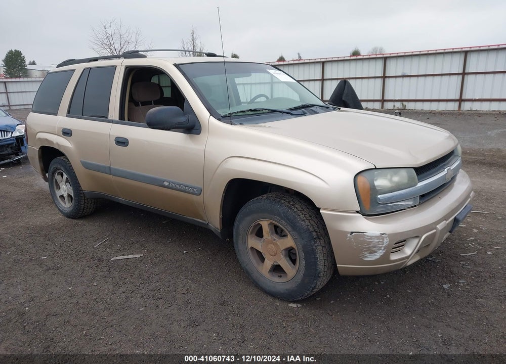 2004 CHEVROLET TRAILBLAZER LS VIN: 1GNDT13S642238299