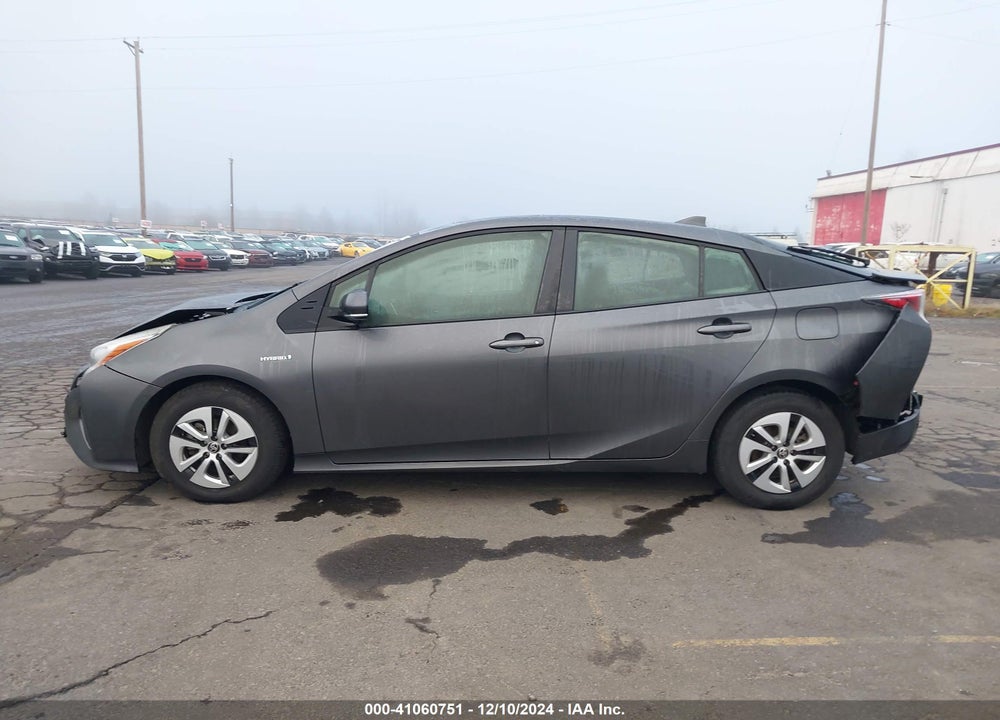 2016 TOYOTA PRIUS THREE VIN: JTDKARFUXG3017224