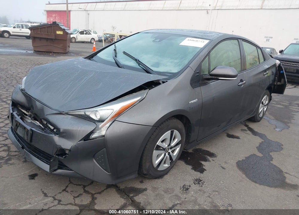 2016 TOYOTA PRIUS THREE VIN: JTDKARFUXG3017224