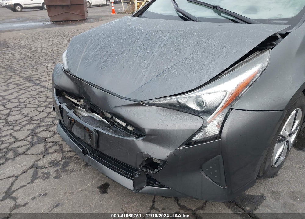 2016 TOYOTA PRIUS THREE VIN: JTDKARFUXG3017224