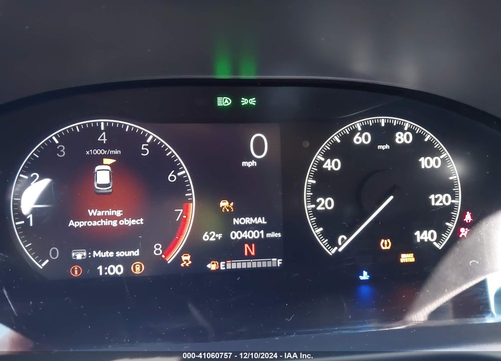 2024 HONDA HR-V 2WD EX-L/2WD EX-L W/O BSI VIN: 3CZRZ1H76RM726163