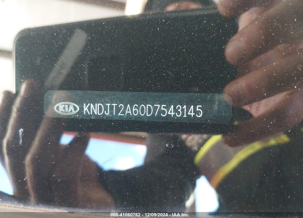 2013 KIA SOUL VIN: KNDJT2A60D7543145