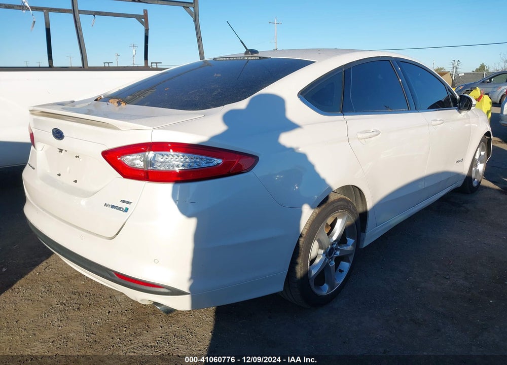 2014 FORD FUSION HYBRID SE VIN: 3FA6P0LU7ER203940