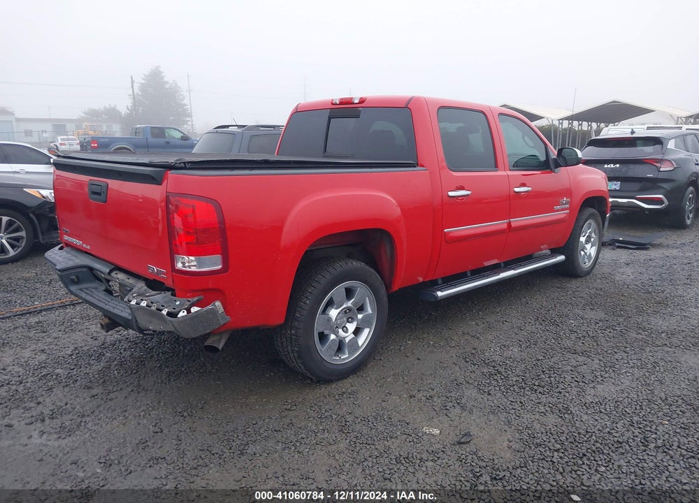 2011 GMC SIERRA 1500 SLE VIN: 3GTP1VE02BG407866