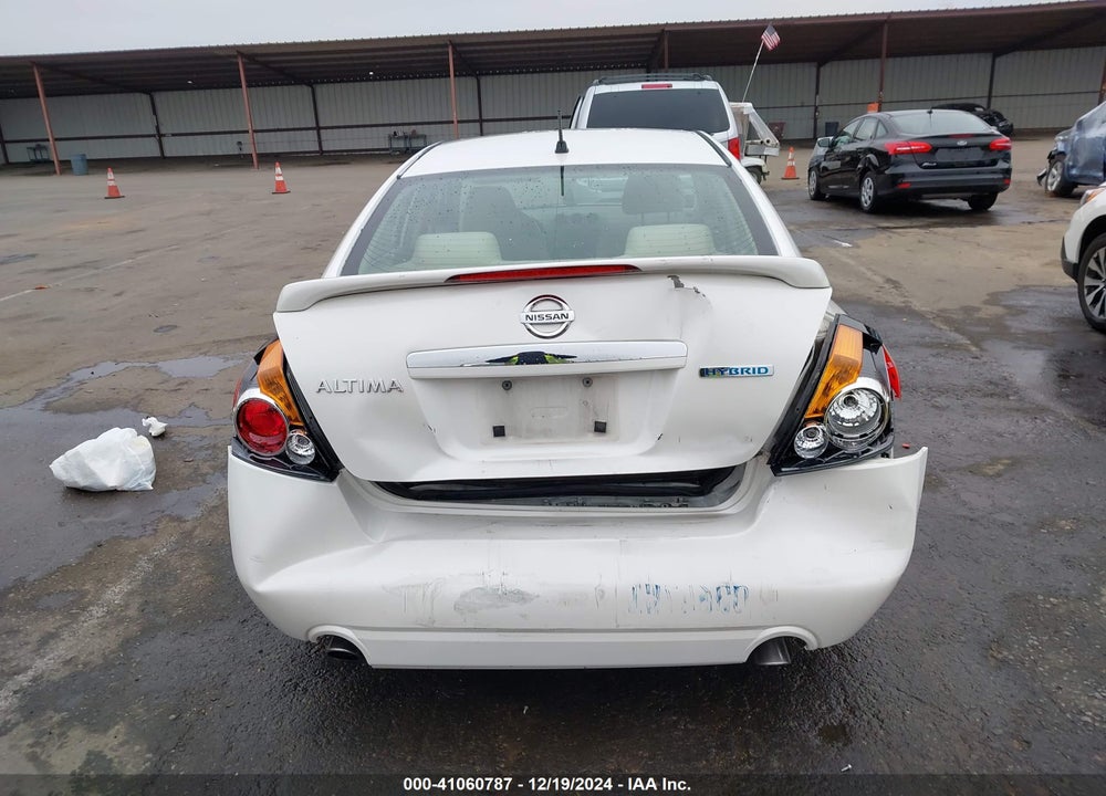2009 NISSAN ALTIMA HYBRID VIN: 1N4CL21E99C149180