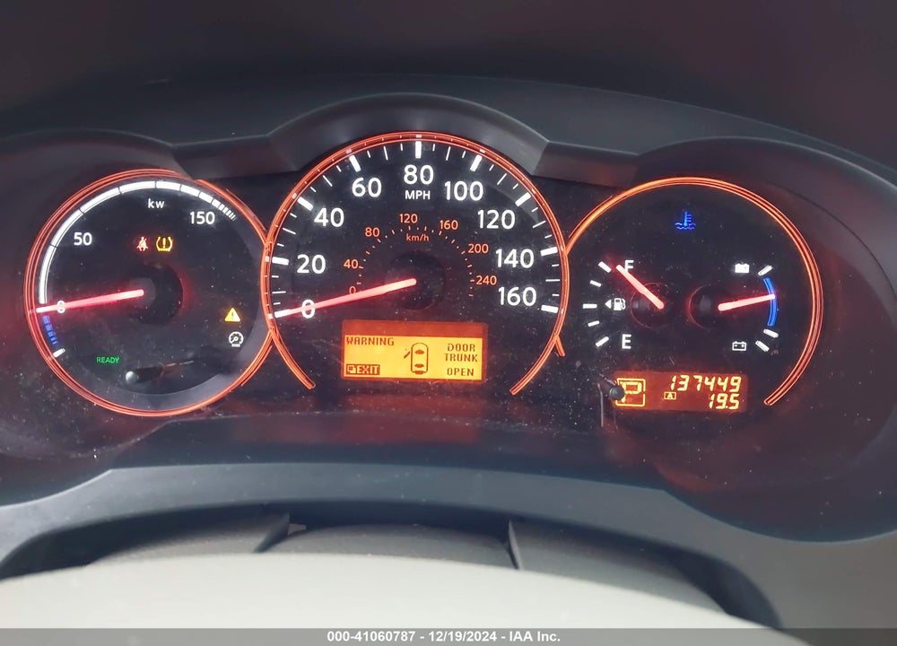 2009 NISSAN ALTIMA HYBRID VIN: 1N4CL21E99C149180