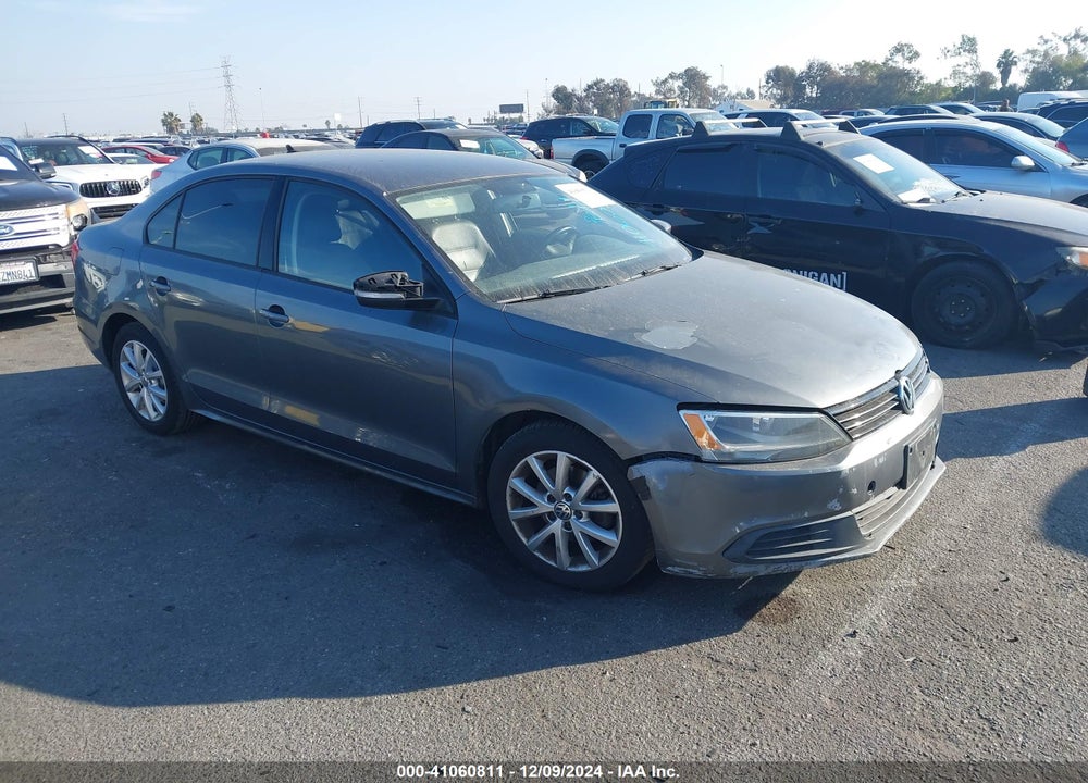 2012 VOLKSWAGEN JETTA 2.5L SE VIN: 3VWBP7AJ6CM324279