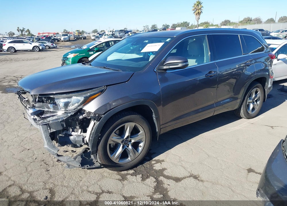 2019 TOYOTA HIGHLANDER LIMITED VIN: 5TDDZRFH3KS970983