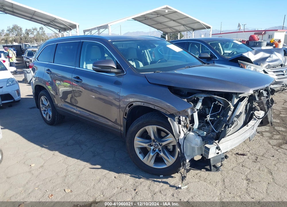 2019 TOYOTA HIGHLANDER LIMITED VIN: 5TDDZRFH3KS970983
