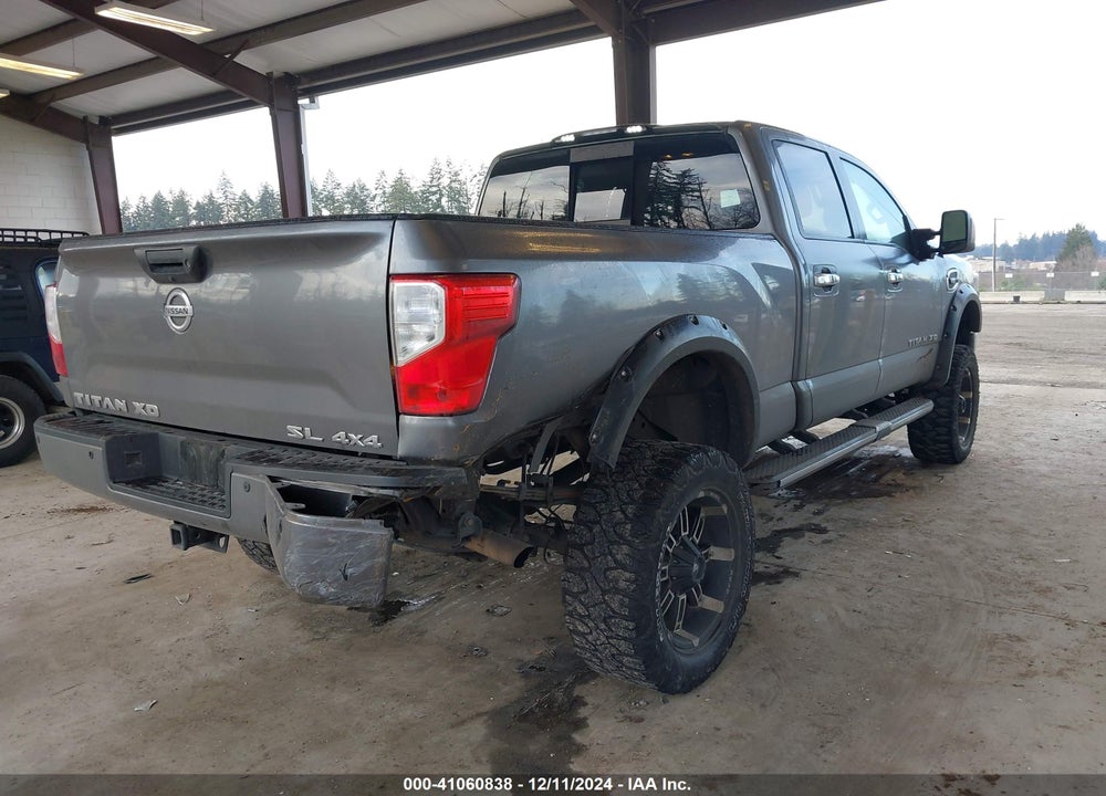 2018 NISSAN TITAN XD SL GAS VIN: 1N6AA1F43JN516288